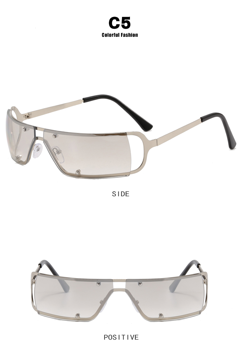 Fashion Geometric Pc Oval Frame Full Frame Womenu0027s Sunglasses