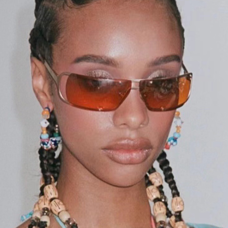Fashion Geometric Pc Oval Frame Full Frame Womenu0027s Sunglasses
