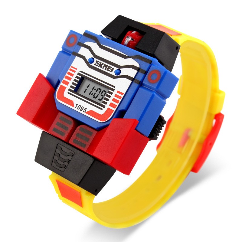 Cute Cartoon Single Folding Buckle Electronic Womenu0027s Watches