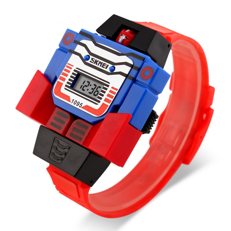 Cute Cartoon Single Folding Buckle Electronic Womenu0027s Watches