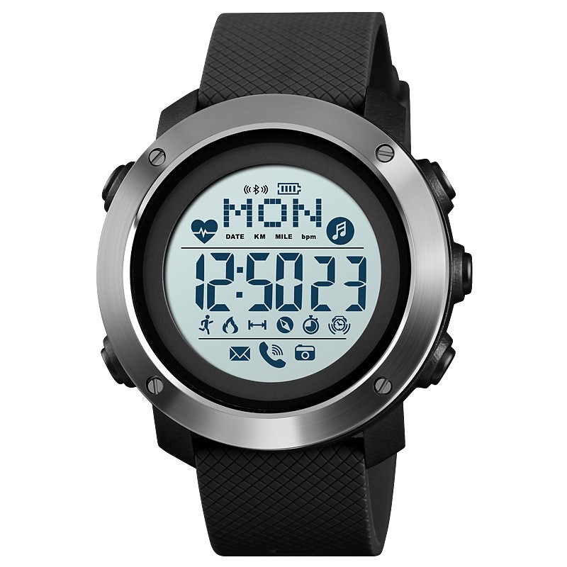 Fashion Color Block Buckle Smart Movement Menu0027s Watches