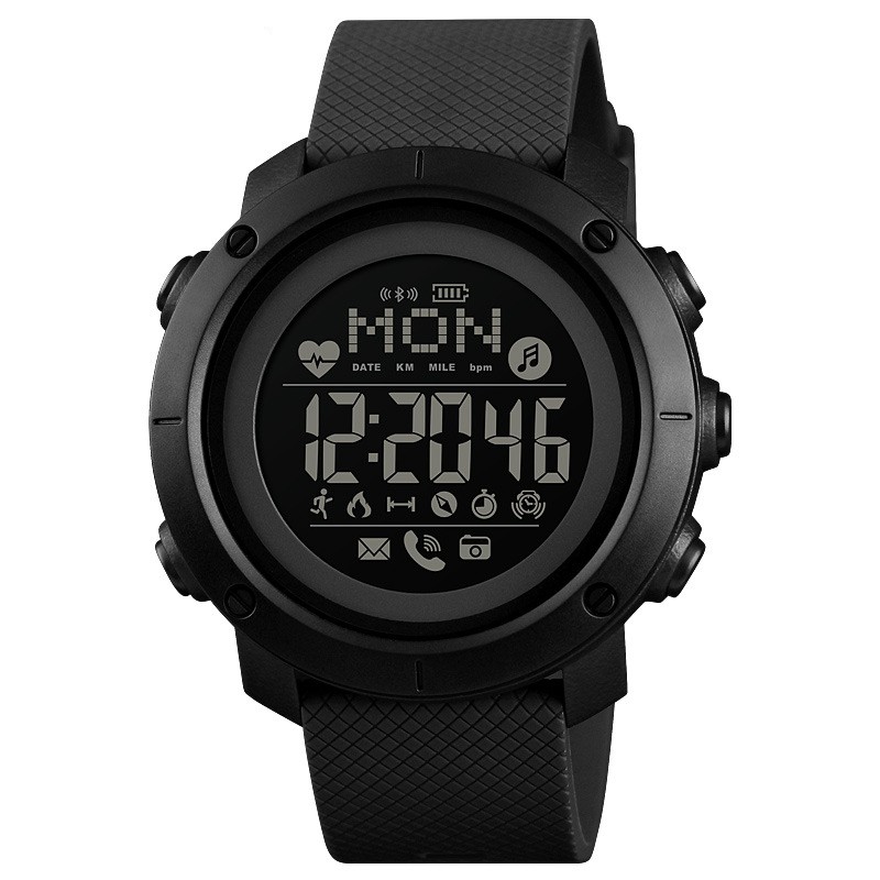 Fashion Color Block Buckle Smart Movement Menu0027s Watches