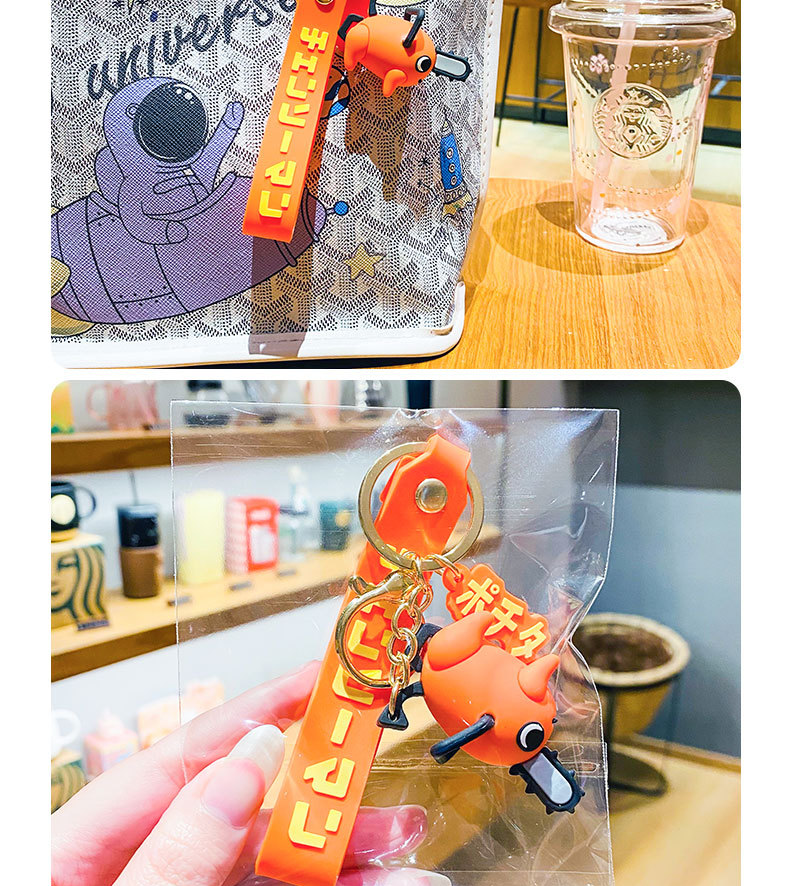 1 Piece Cartoon Style Cartoon Character Silica Gel Unisex Bag Pendant Keychain