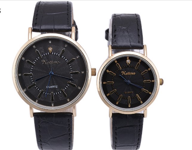 Business Solid Color Buckle Quartz Menu0027s Watches