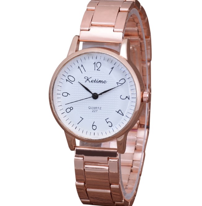 Fashion Solid Color Buckle Quartz Womenu0027s Watches