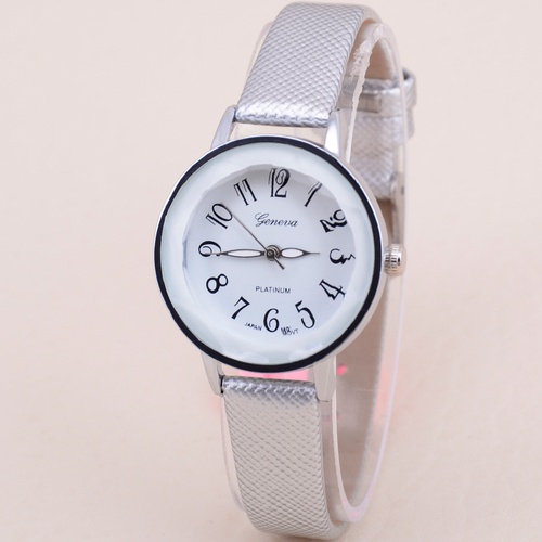 Simple Style Solid Color Buckle Quartz Womenu0027s Watches