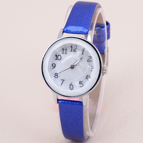 Simple Style Solid Color Buckle Quartz Womenu0027s Watches