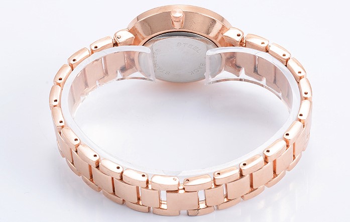 Business Round Unilateral Hidden Hook Quartz Womenu0027s Watches