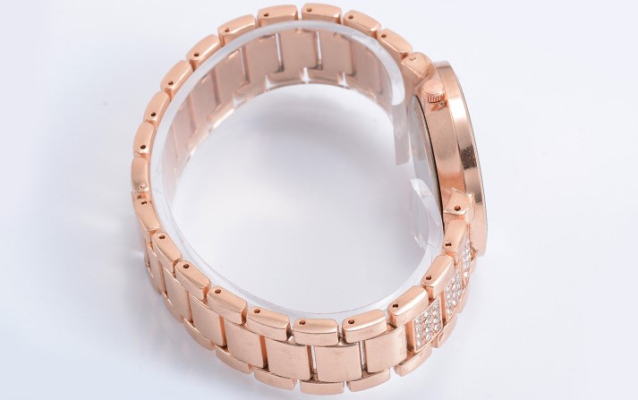 Business Round Unilateral Hidden Hook Quartz Womenu0027s Watches