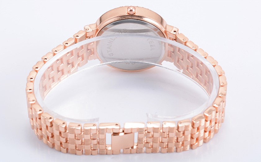 Elegant Letter Unilateral Hidden Hook Quartz Womenu0027s Watches
