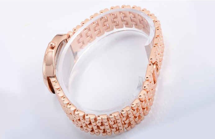 Elegant Solid Color Unilateral Hidden Hook Quartz Womenu0027s Watches