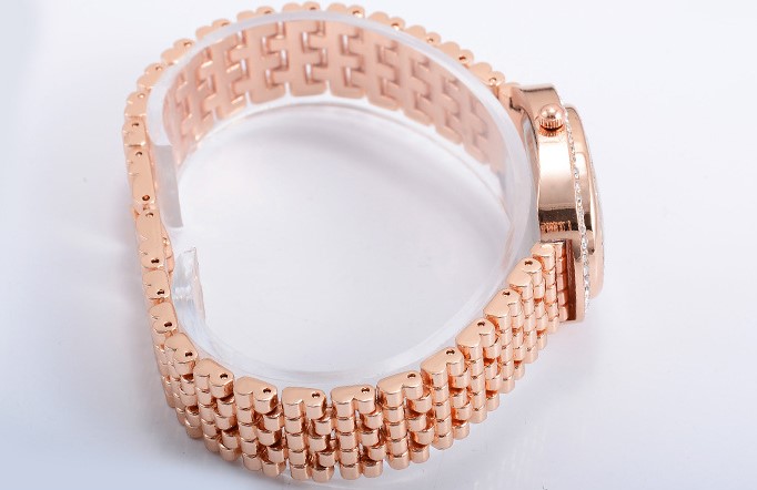 Elegant Solid Color Unilateral Hidden Hook Quartz Womenu0027s Watches