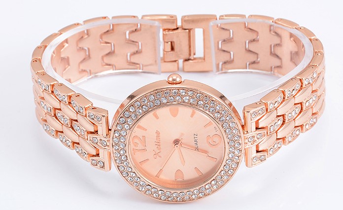 Business Solid Color Unilateral Hidden Hook Quartz Womenu0027s Watches