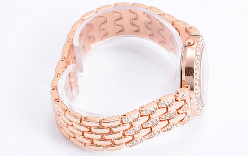 Business Solid Color Unilateral Hidden Hook Quartz Womenu0027s Watches