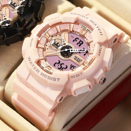 Fashion Round Buckle Electronic Menu0027s Watches