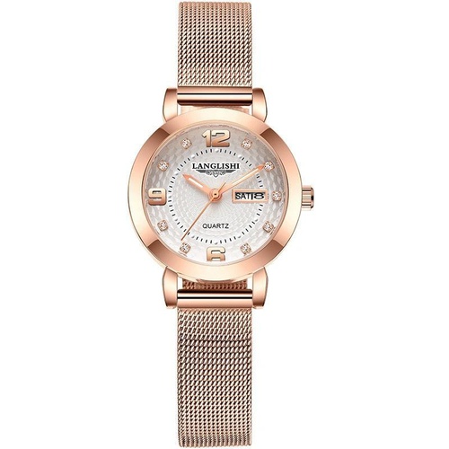 Casual Round Double Side Snaps Quartz Womenu0027s Watches