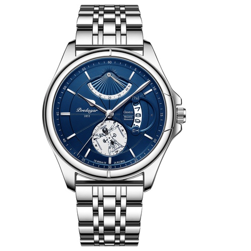 Casual Round Single Folding Buckle Quartz Menu0027s Watches