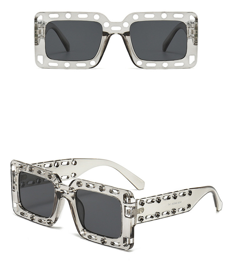 Retro Geometric Ac Square Full Frame Womenu0027s Sunglasses