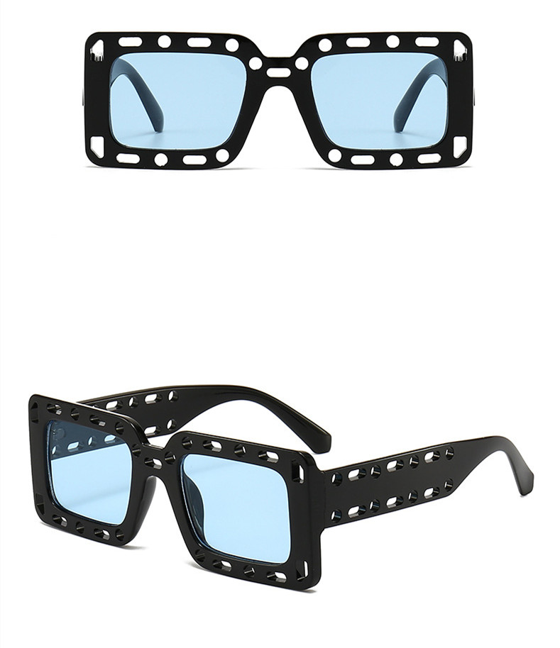 Retro Geometric Ac Square Full Frame Womenu0027s Sunglasses