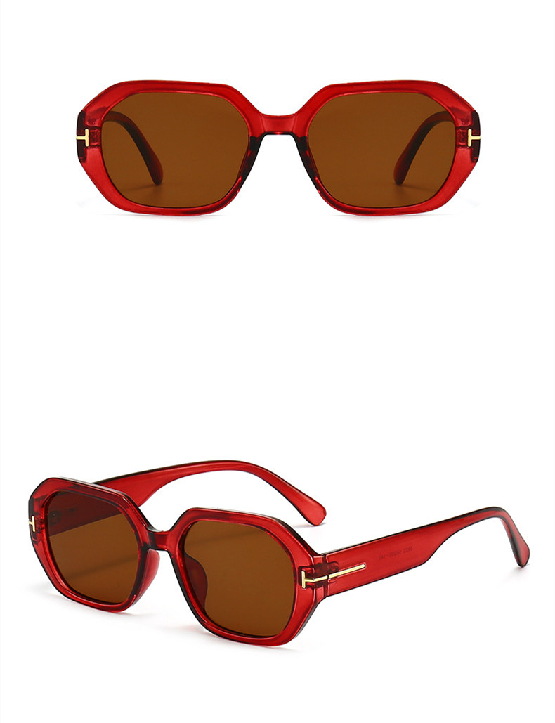 Retro Geometric Ac Square Full Frame Womenu0027s Sunglasses