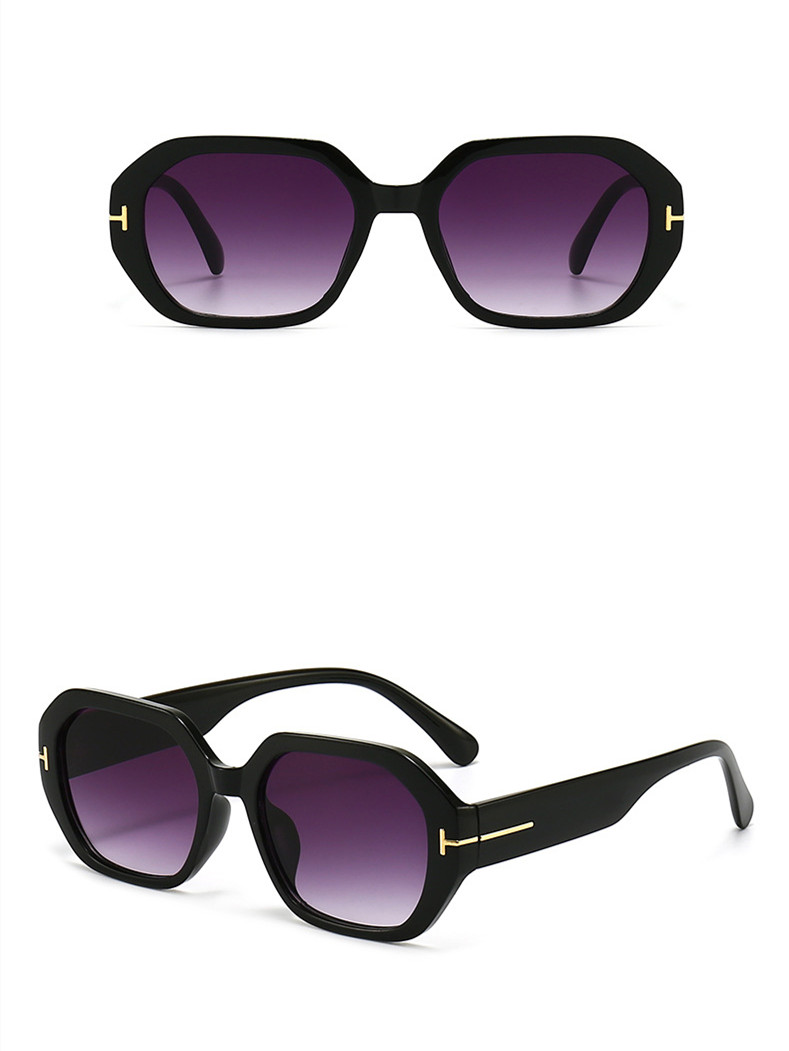 Retro Geometric Ac Square Full Frame Womenu0027s Sunglasses