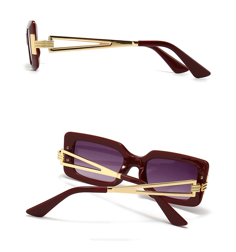 Fashion Punk Pc Square Full Frame Womenu0027s Sunglasses