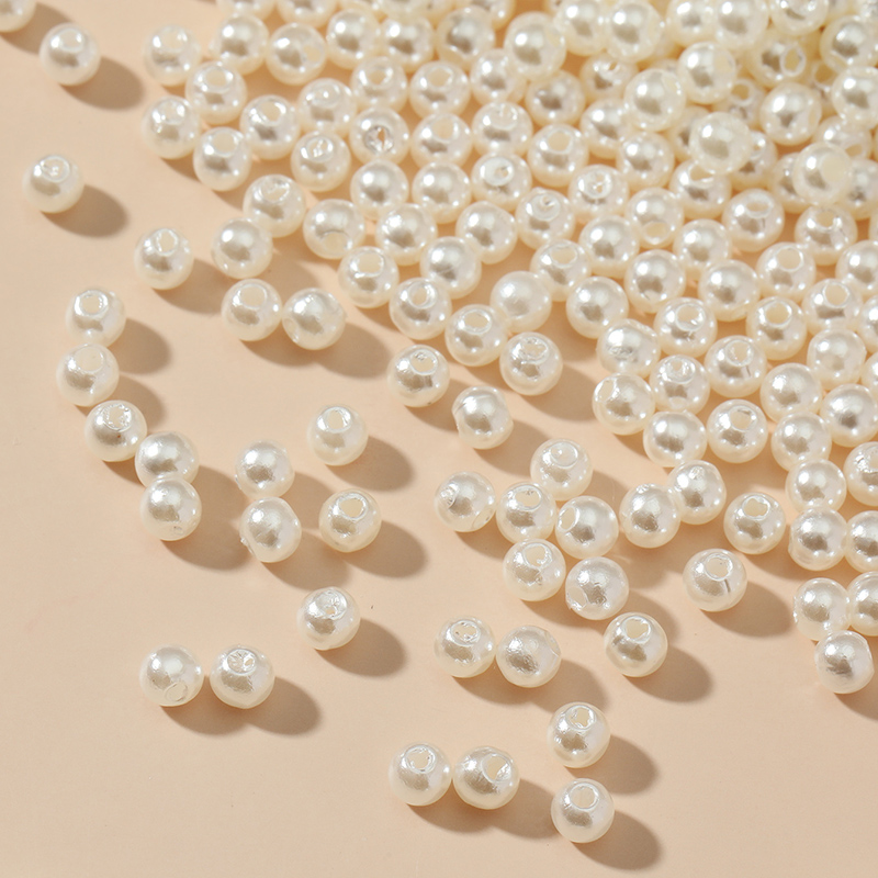 DIY White Pearl Handmade Beads 400 PCs