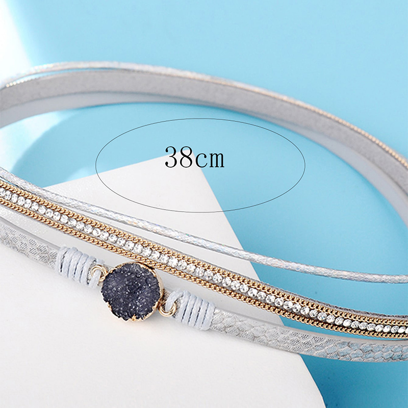 Fashion Popular Ornament Magnet Winding Multi-Layer Bracelet