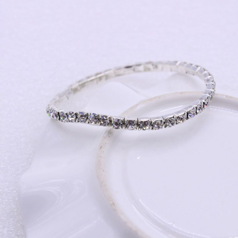 Fashion New Style Bridal jewelry Rhinestone alloy wide Bracelet