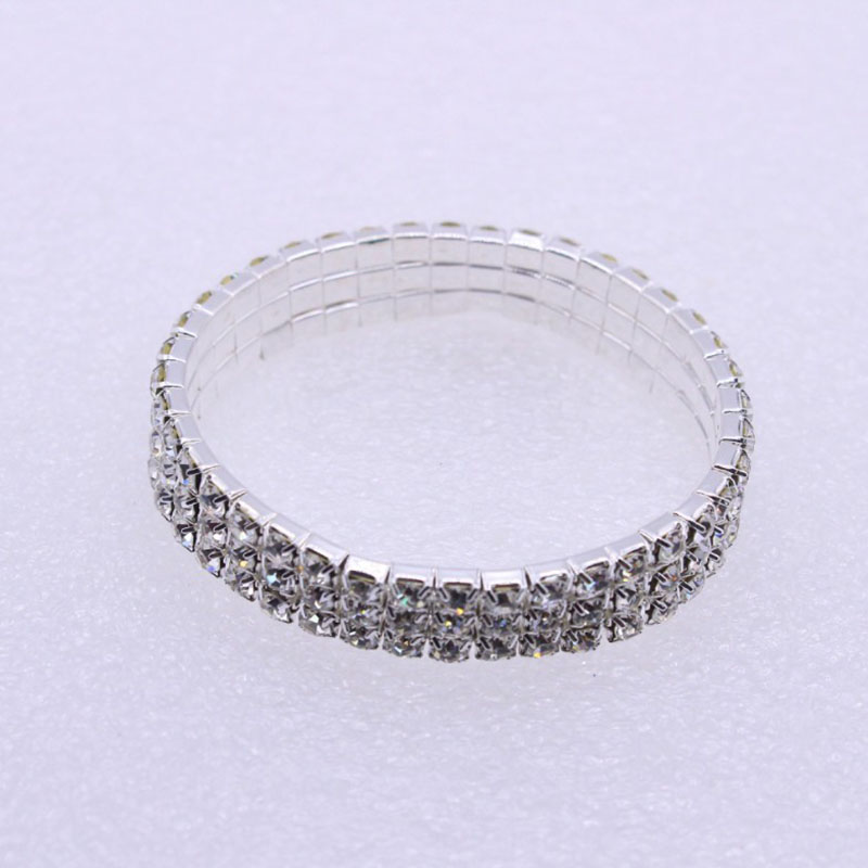 Fashion New Style Bridal jewelry Rhinestone alloy wide Bracelet