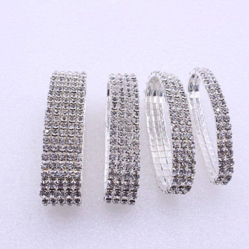 Fashion New Style Bridal jewelry Rhinestone alloy wide Bracelet