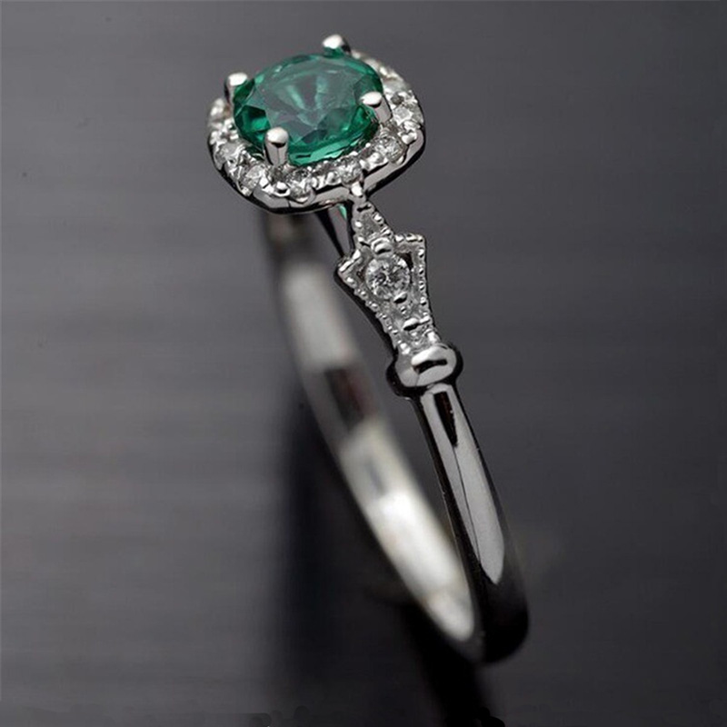 Fashion Popular Ornament Rhinestone Crystal Zircon Ring