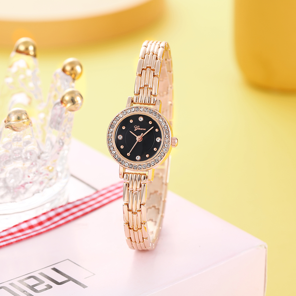 Fashion Full Diamond Alloy belt Womenu0027s Watch