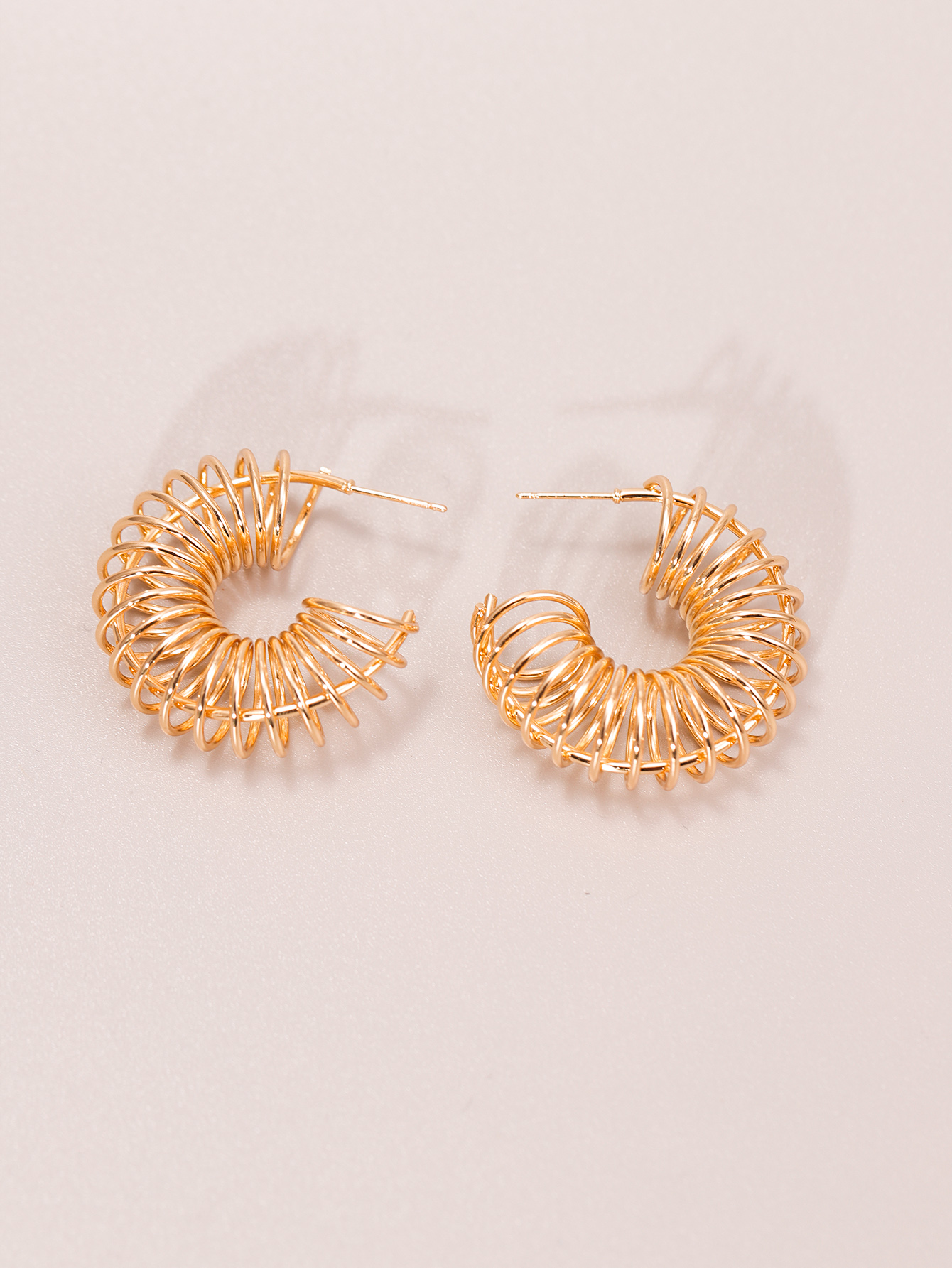 Retro The Answer Alloy No Inlaid Earrings
