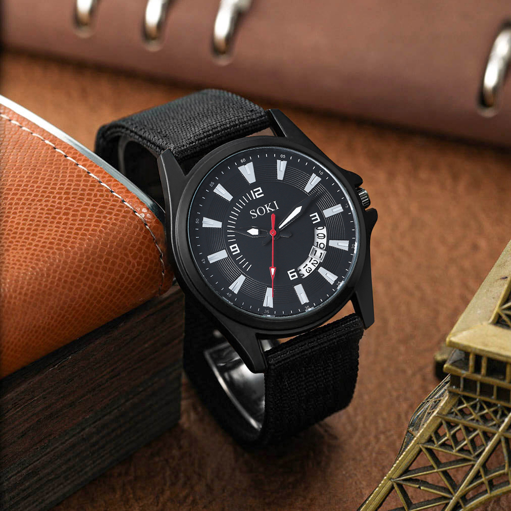Menu0027S Sports Geometric Watch
