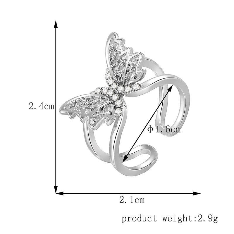 One Butterfly Ring