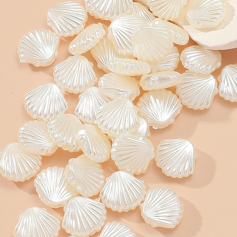 Fashion DIY Handmade Accessories Shell Shape Beaded Bulk 55 PCs Bag