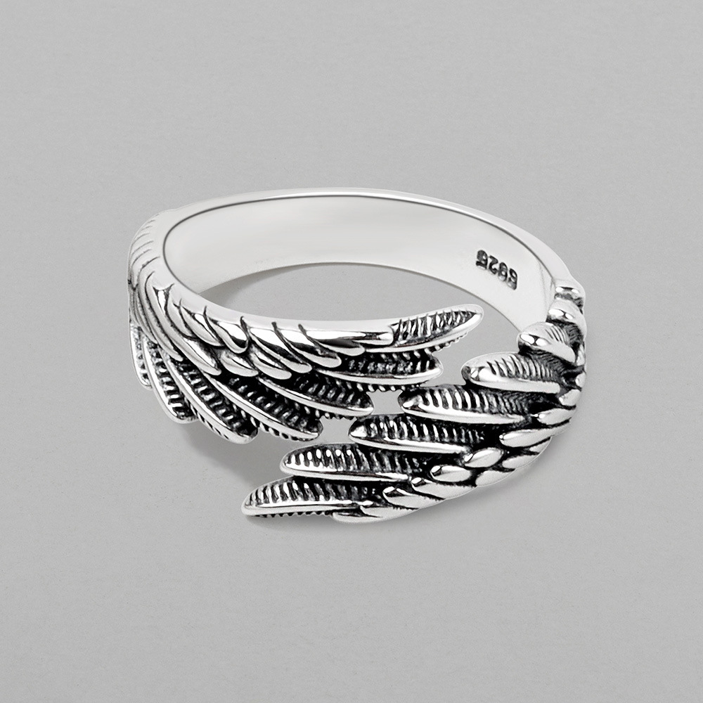 Fashion Alloy Wings Ring Unset