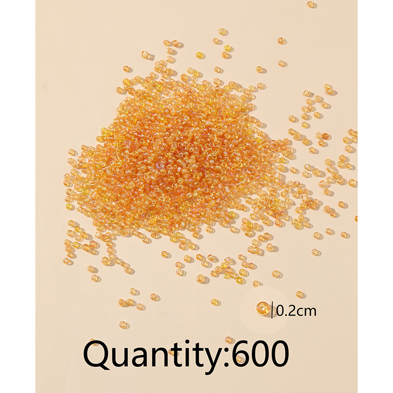 2mm bulk DIY millet beads 600pcs/pack