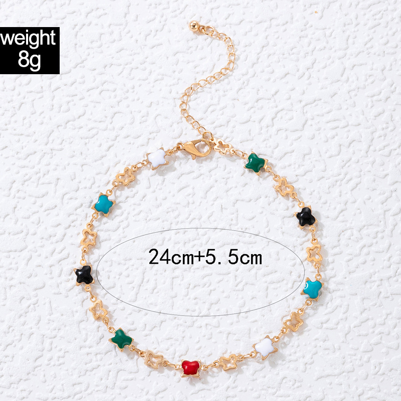 Fashion Alloy Butterfly Anklet Daily