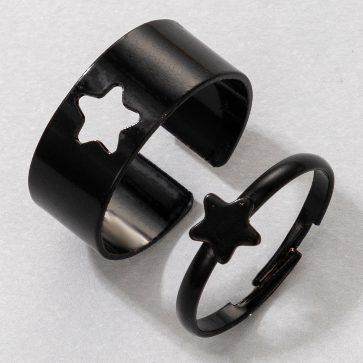 Fashion Ocean Wind Alloy Moon Dolphin Heart shape Ring Daily