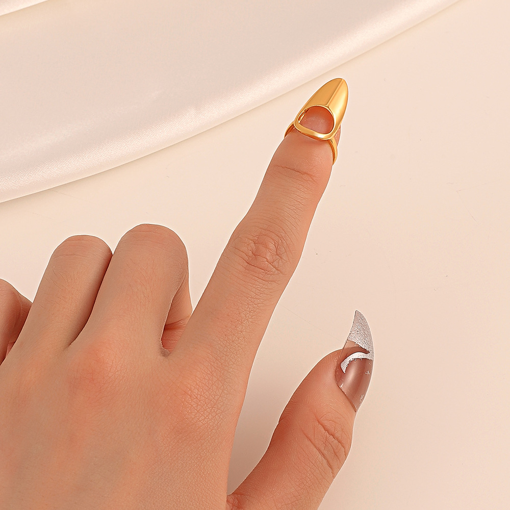 Unisex Fashion Geometric Alloy Plating No Inlaid Rings