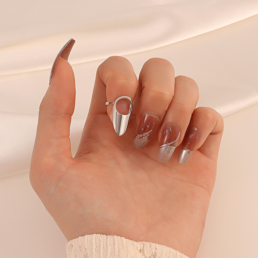 Unisex Fashion Geometric Alloy Plating No Inlaid Rings