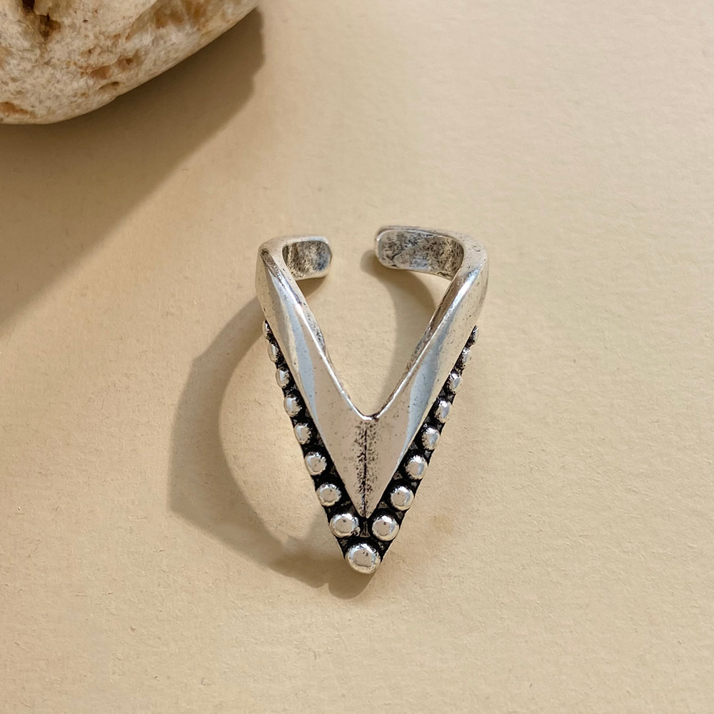 Unisex Fashion Geometric Alloy Plating No Inlaid Rings