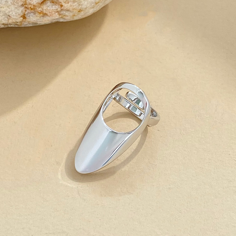 Unisex Fashion Geometric Alloy Plating No Inlaid Rings