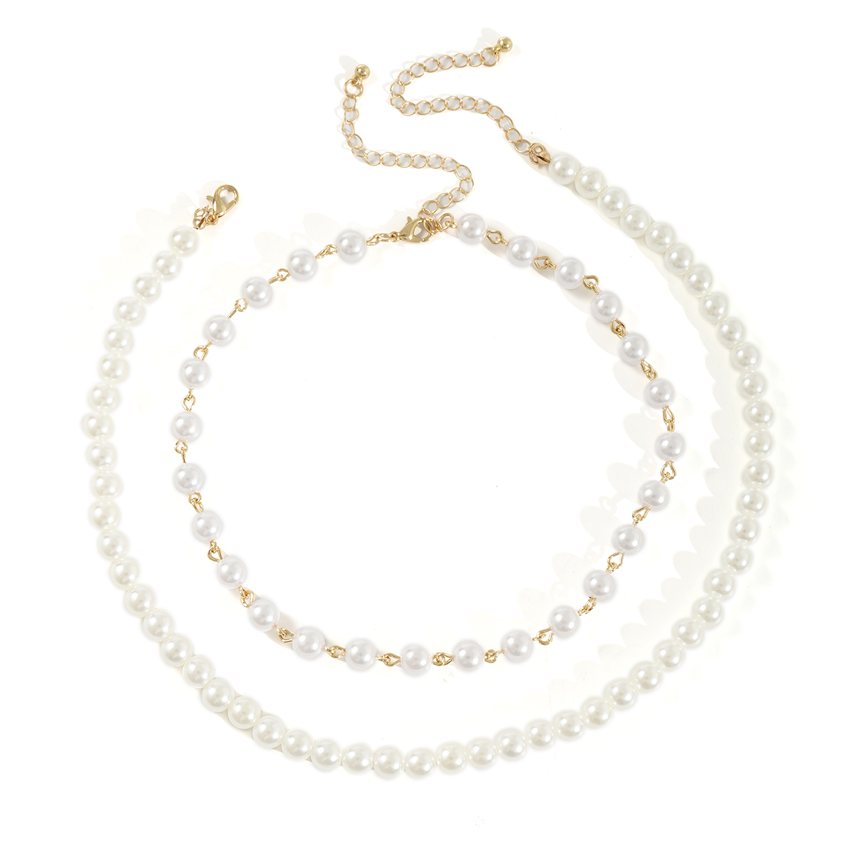 Womenu0027S Vintage Style Solid Color Imitation pearl Necklace Beaded Artificial Pearl 1 Piece