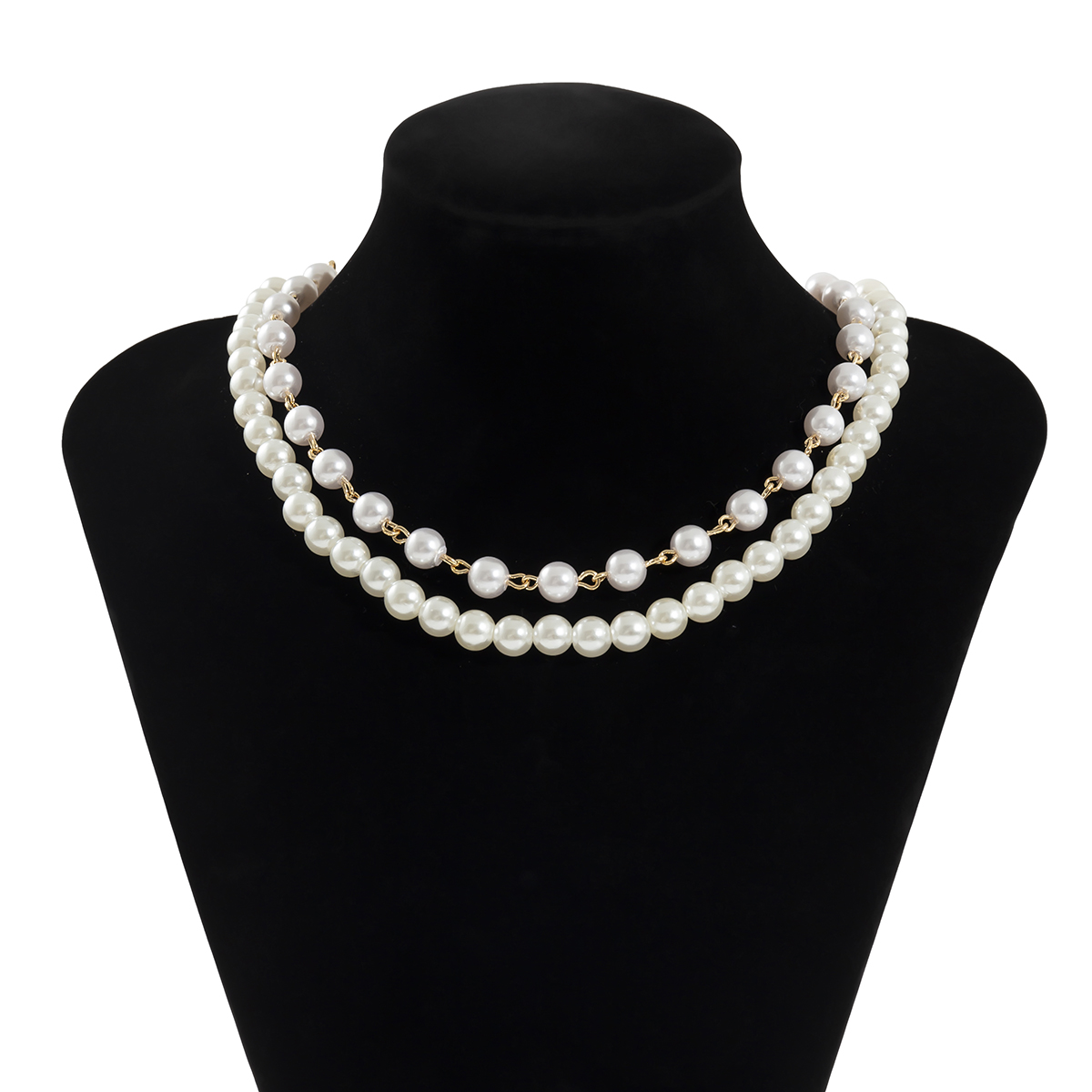 Womenu0027S Vintage Style Solid Color Imitation pearl Necklace Beaded Artificial Pearl 1 Piece