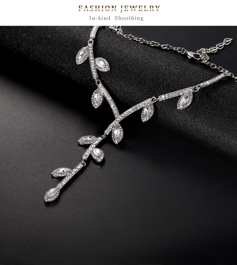 Elegant Glam Fashion Geometric Alloy Diamond Rhinestone Jewelry Sets
