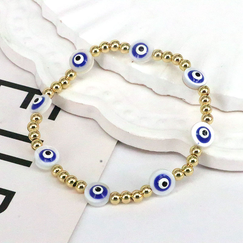 Fashion Eye Copper Beaded Bracelets