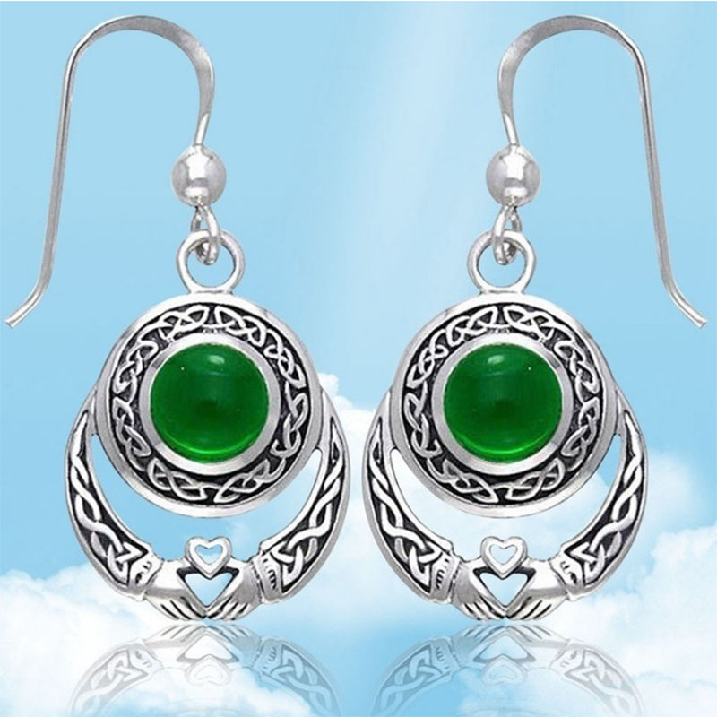 Womenu0027S Ethnic Style Irregular Alloy Earrings Plating Opal Drop Earrings